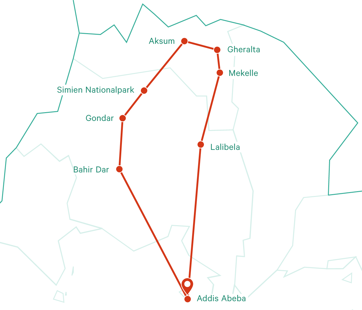 Tour Geheimnisvolles Äthiopien