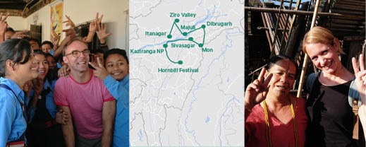 Tour Pionierreise Nordostindien