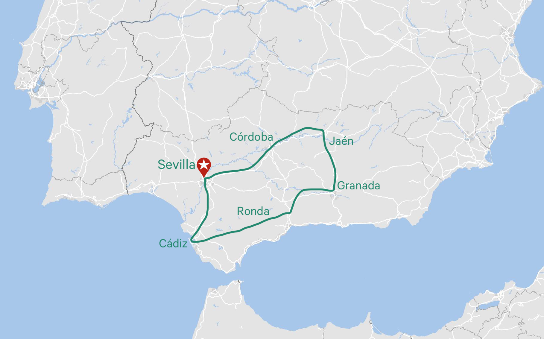 Tour Höhepunkte Andalusiens
