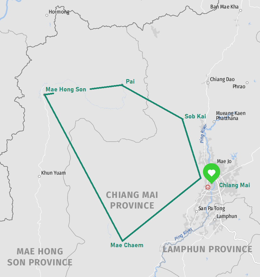 Tour Familienabenteuer in Nordthailand