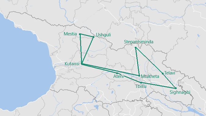 Tour Atemberaubendes Georgien