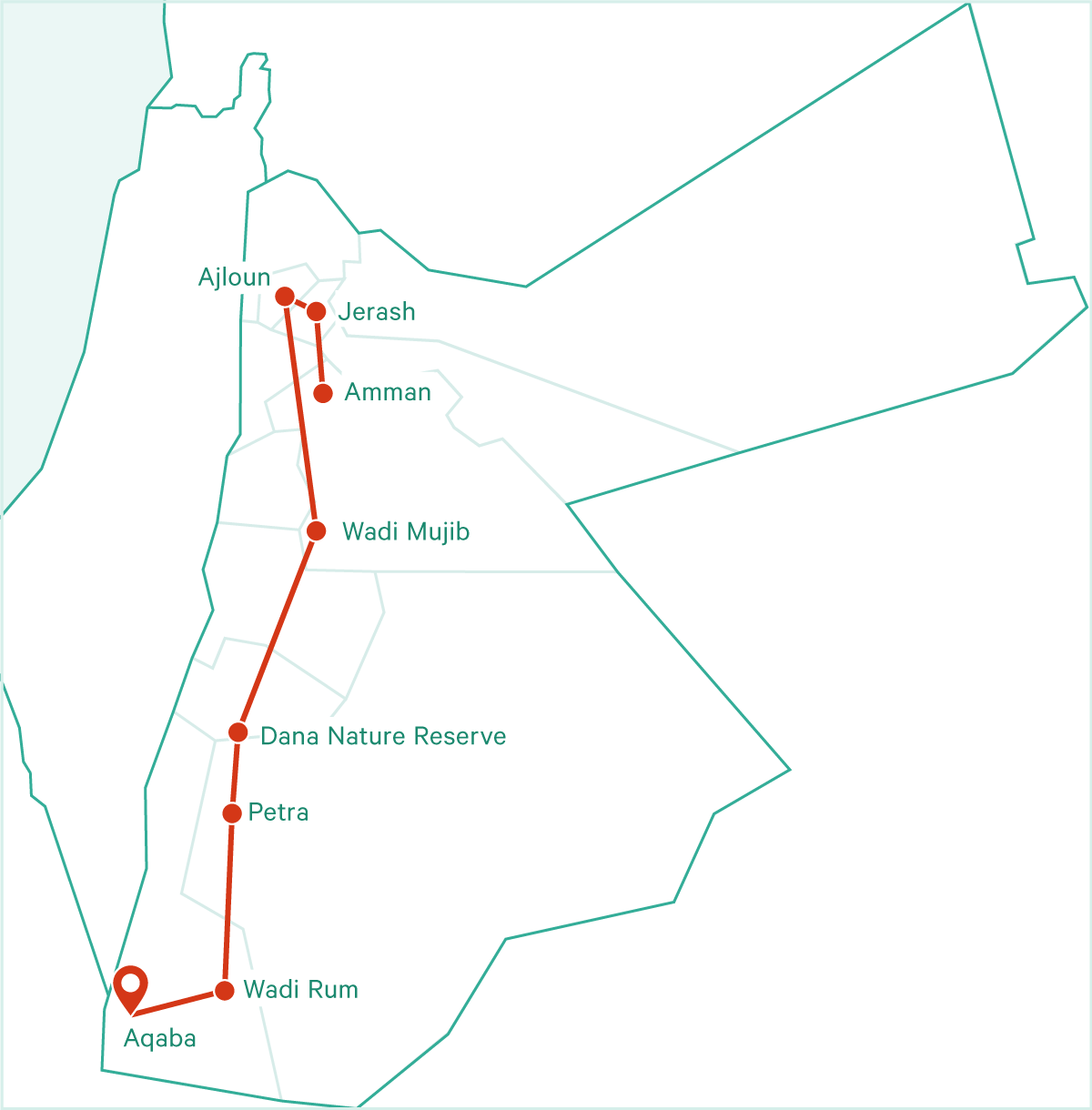 Tour Aktivreise Jordanien: Antike Felsenstadt und Floaten im Toten Meer