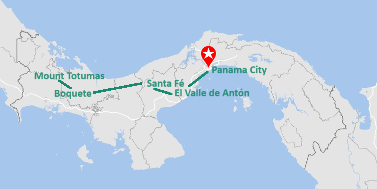 Tour Überraschendes Panama: Roadtrip durch das grüne Herz des Landes