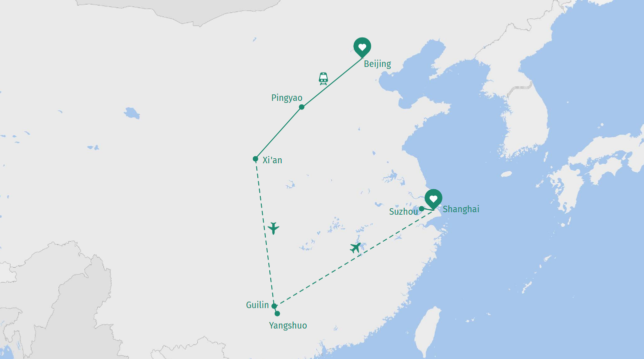Tour Essenz Chinas