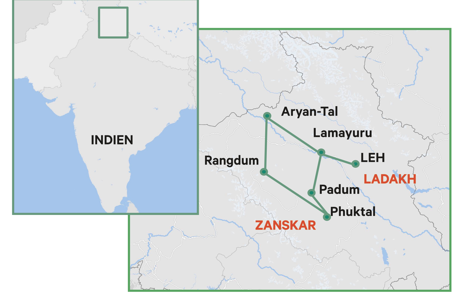 Tour Entdeckerreise Ladakh & Zanskar