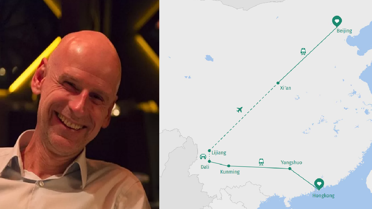 Tour Mit der Bahn quer durch China