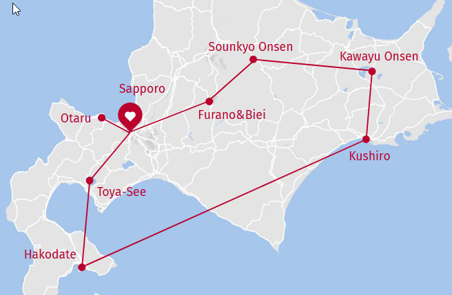 Tour Hokkaidos Traumlandschaften