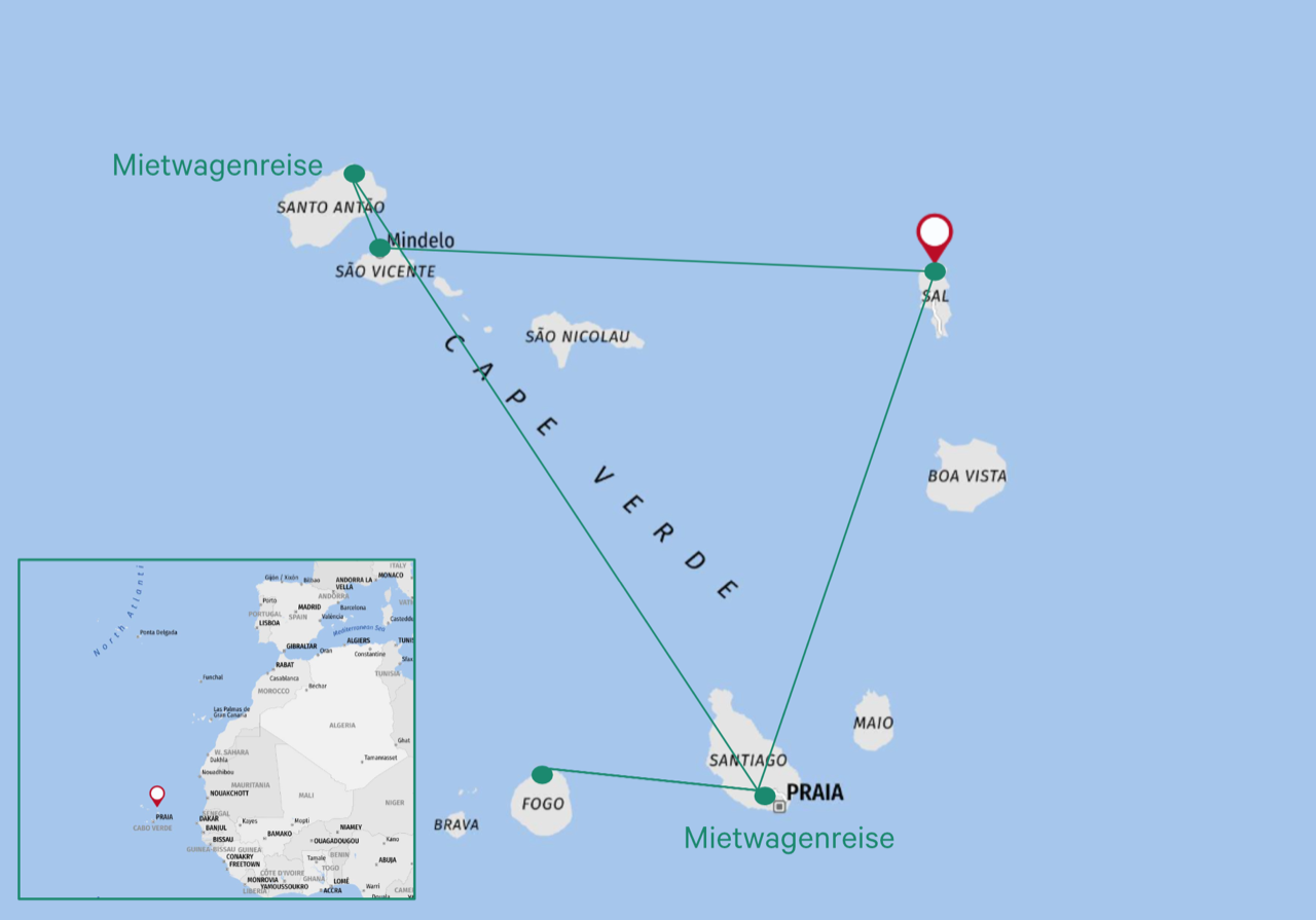 Tour Mietwagenreise Cabo Verde