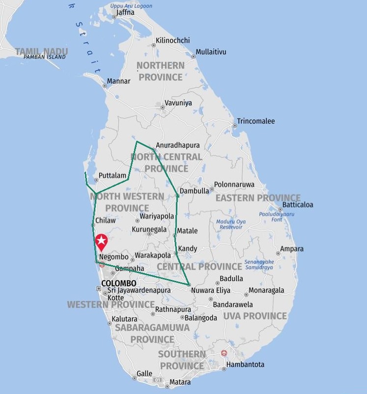 Tour Auybowan Sri Lanka: Abwechslungsreiche Reise zu den Höhepunkten