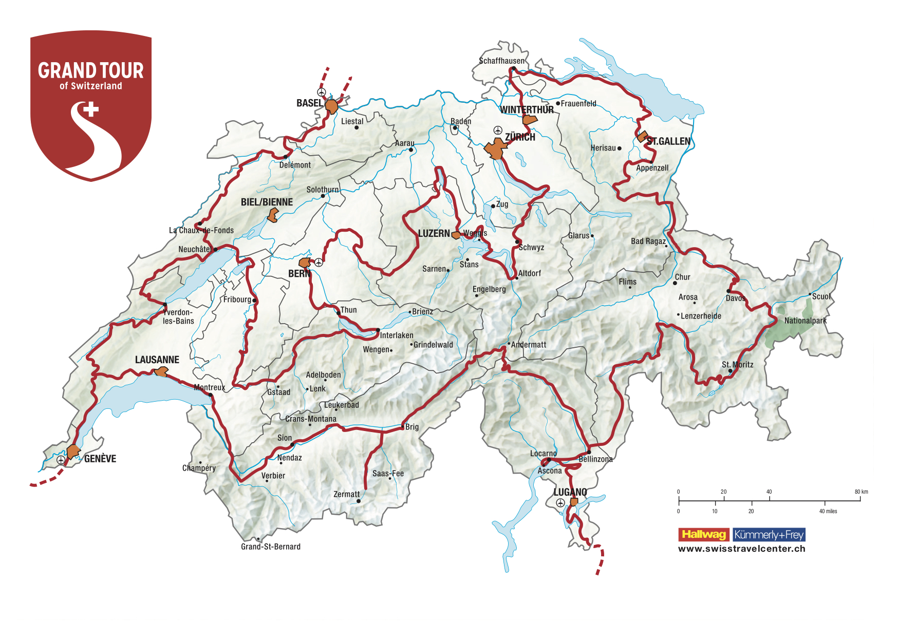 Tour Roadtrip Schweiz / Europa