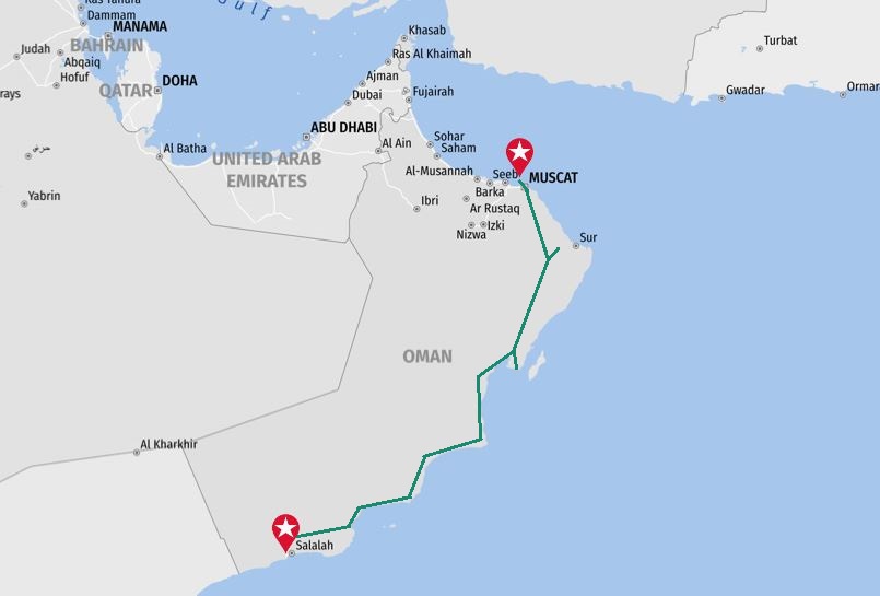 Tour Wilder Roadtrip: Mit dem 4x4 von Muscat bis nach Salalah